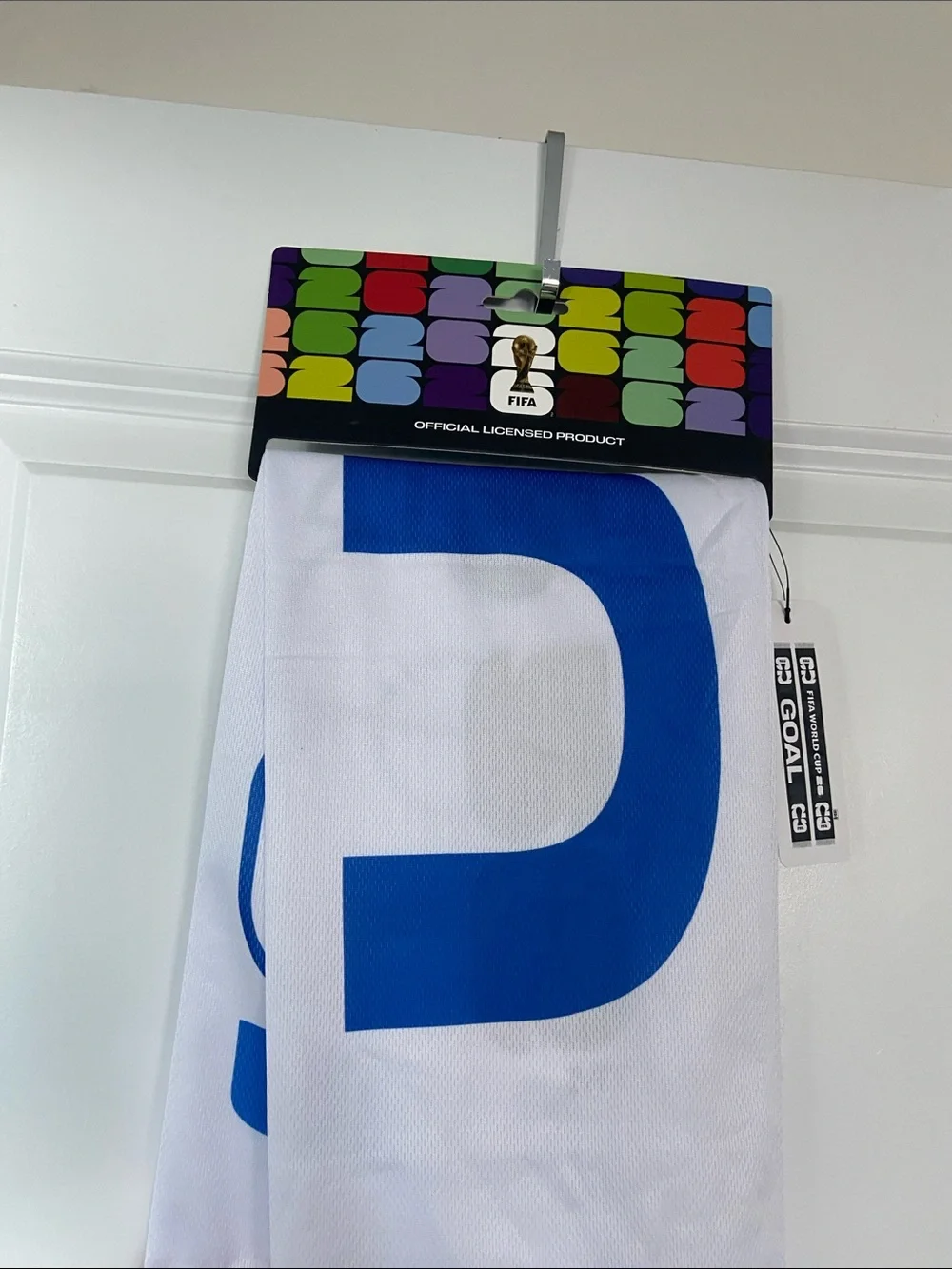 USA White, Blue & Red Soccer Fan Scarf - Unbranded